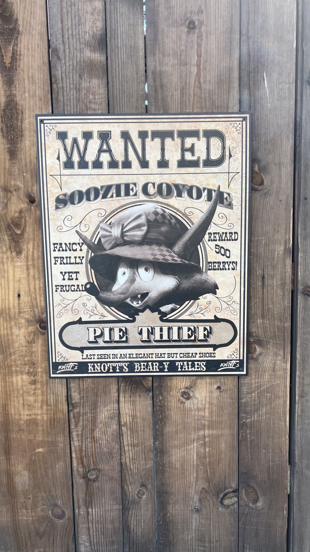 Wanted Soozie Coyote