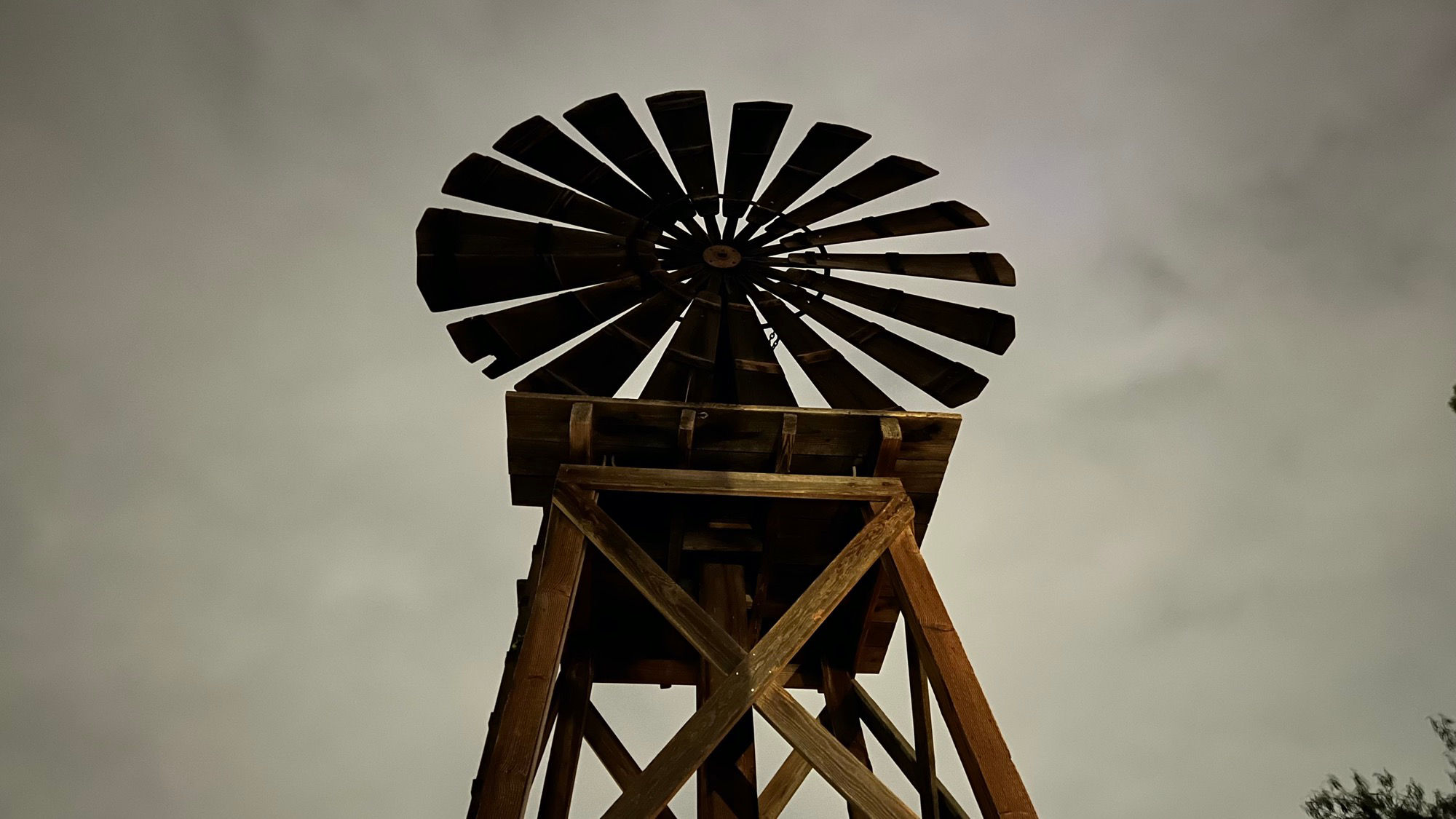 Windmill at Night