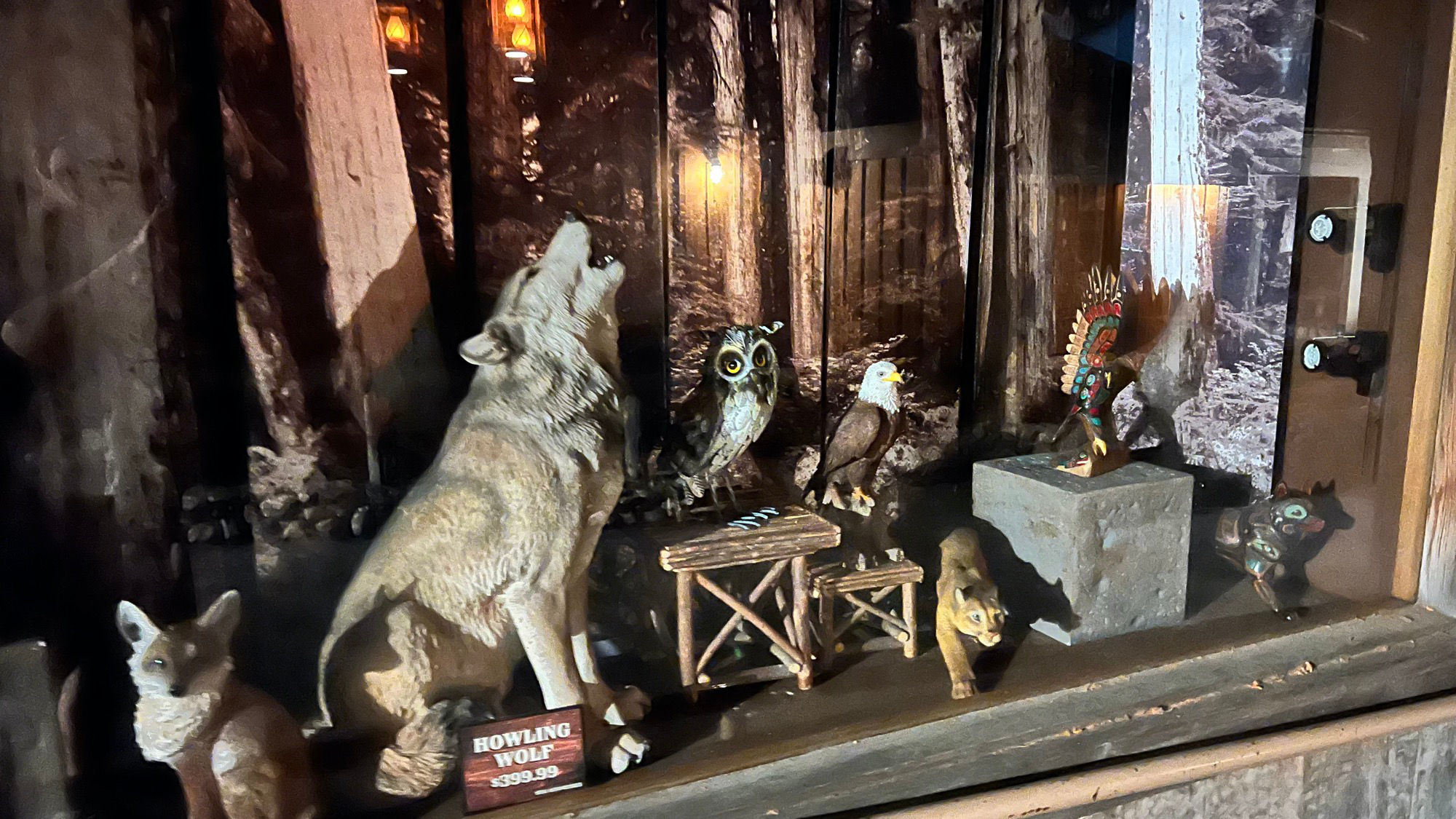 All Window Display Animals