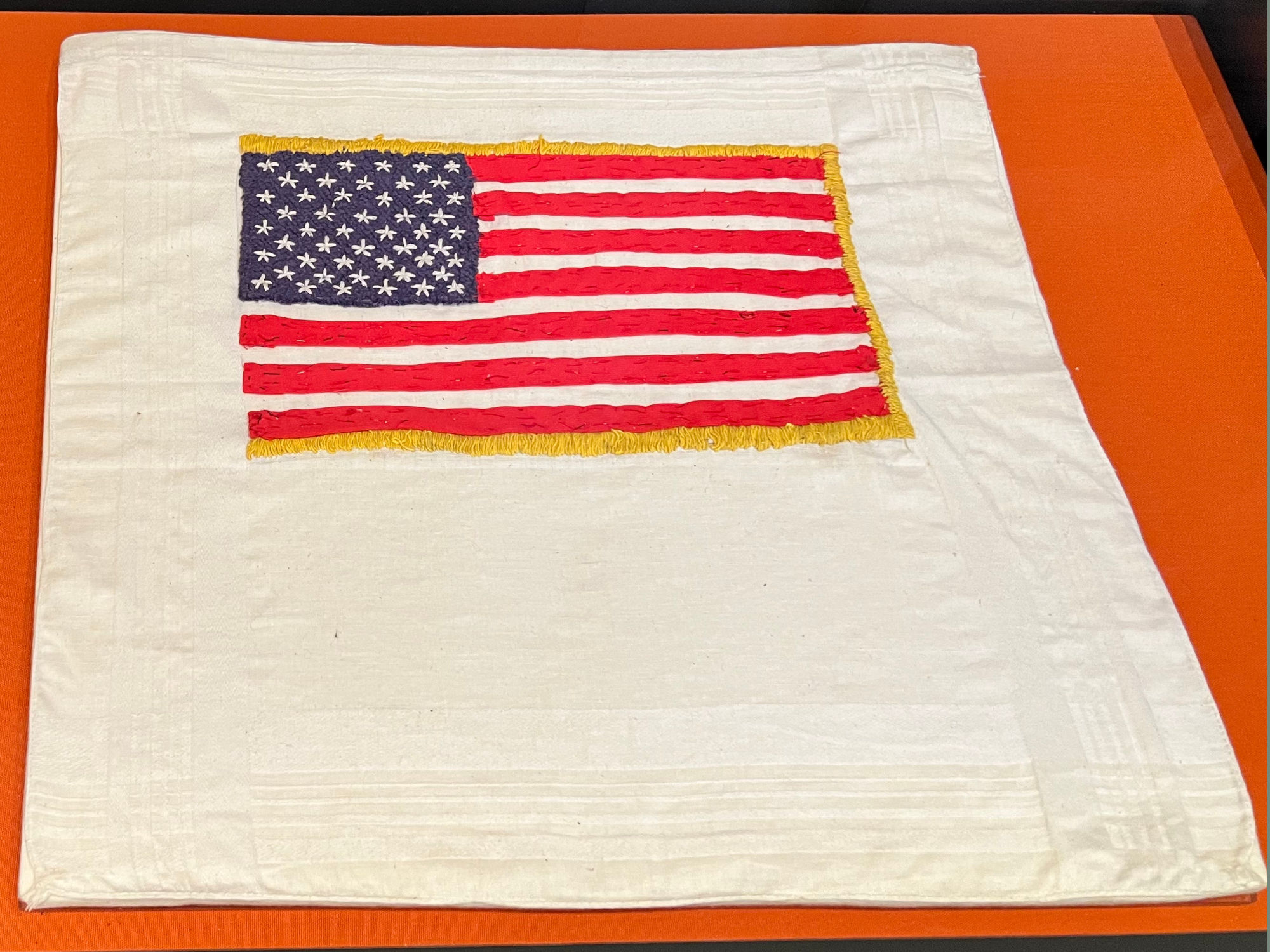 Nixon Embroidered Handkerchief Flag