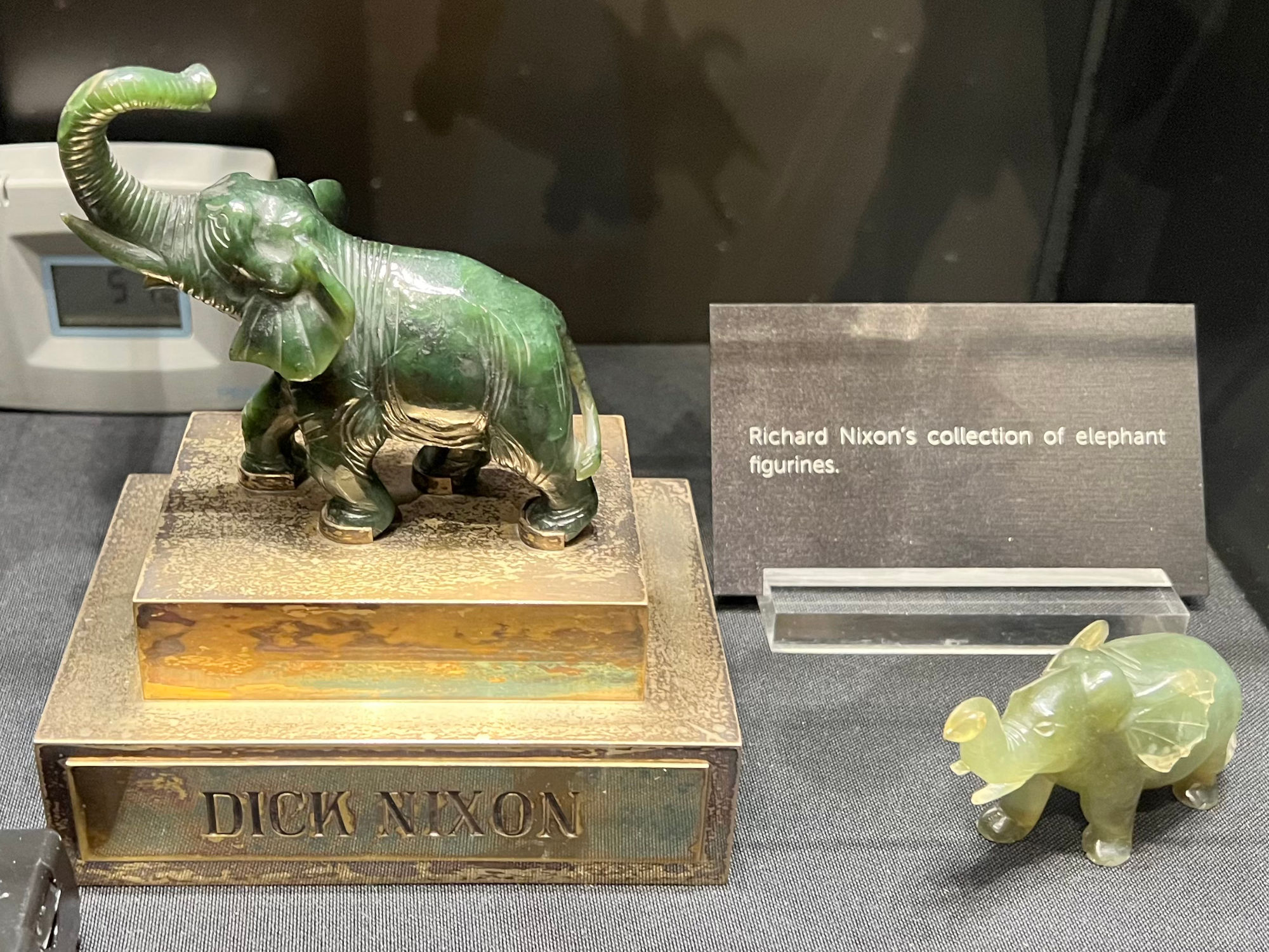 Richard Nixon Elephant Figurines