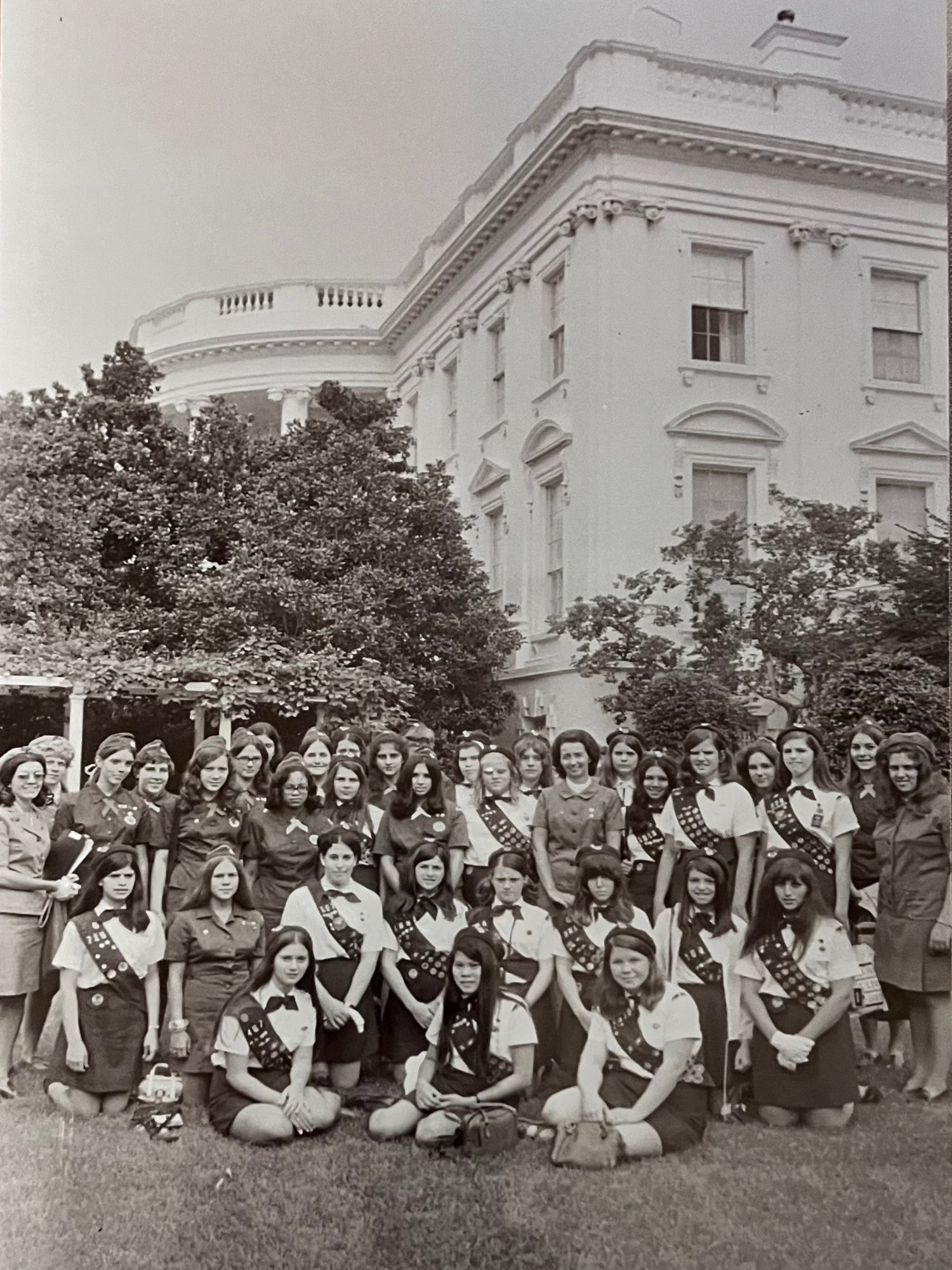 Girl Scouts at the White House