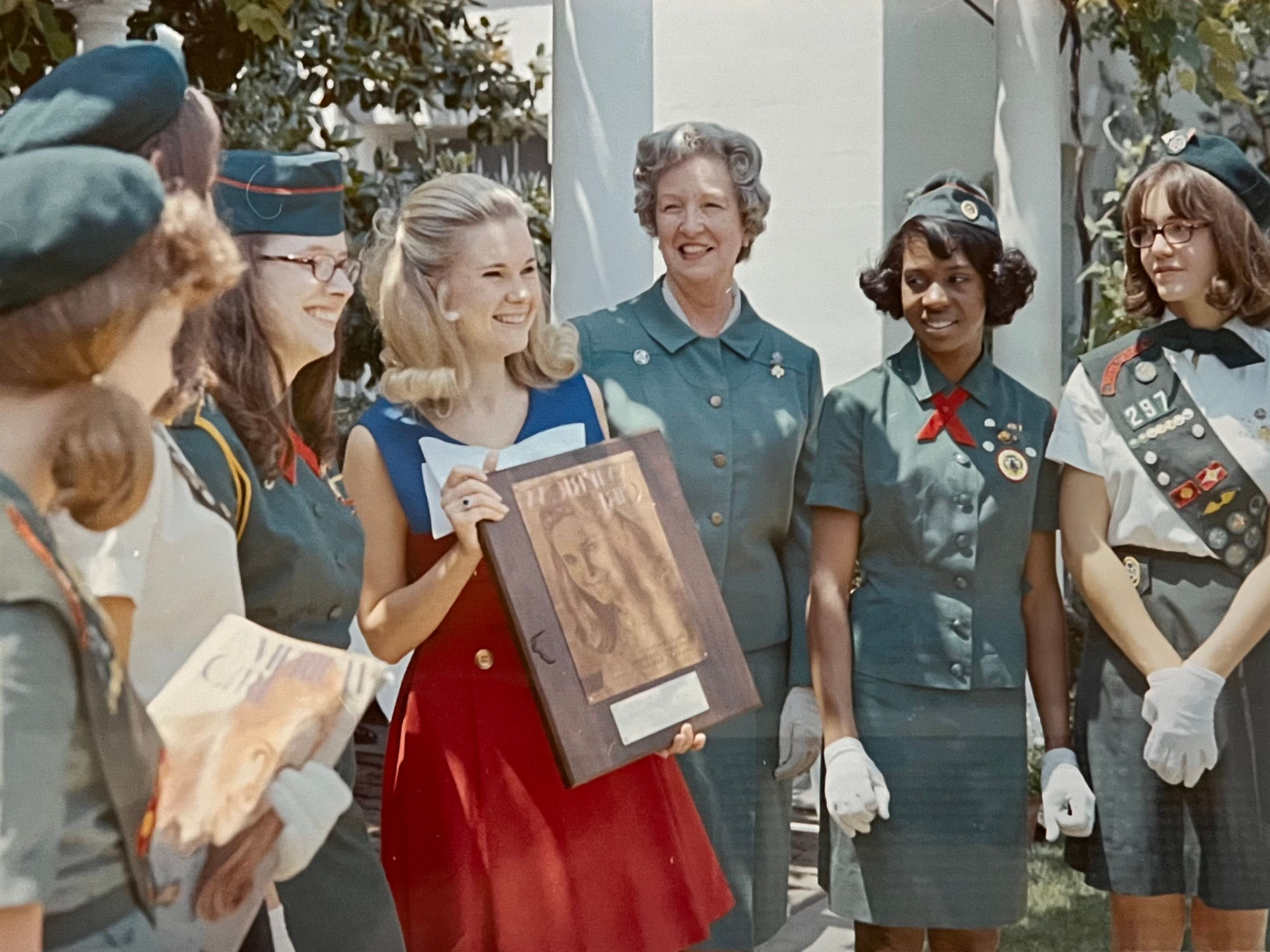 Girl Scouts Tricia Nixon