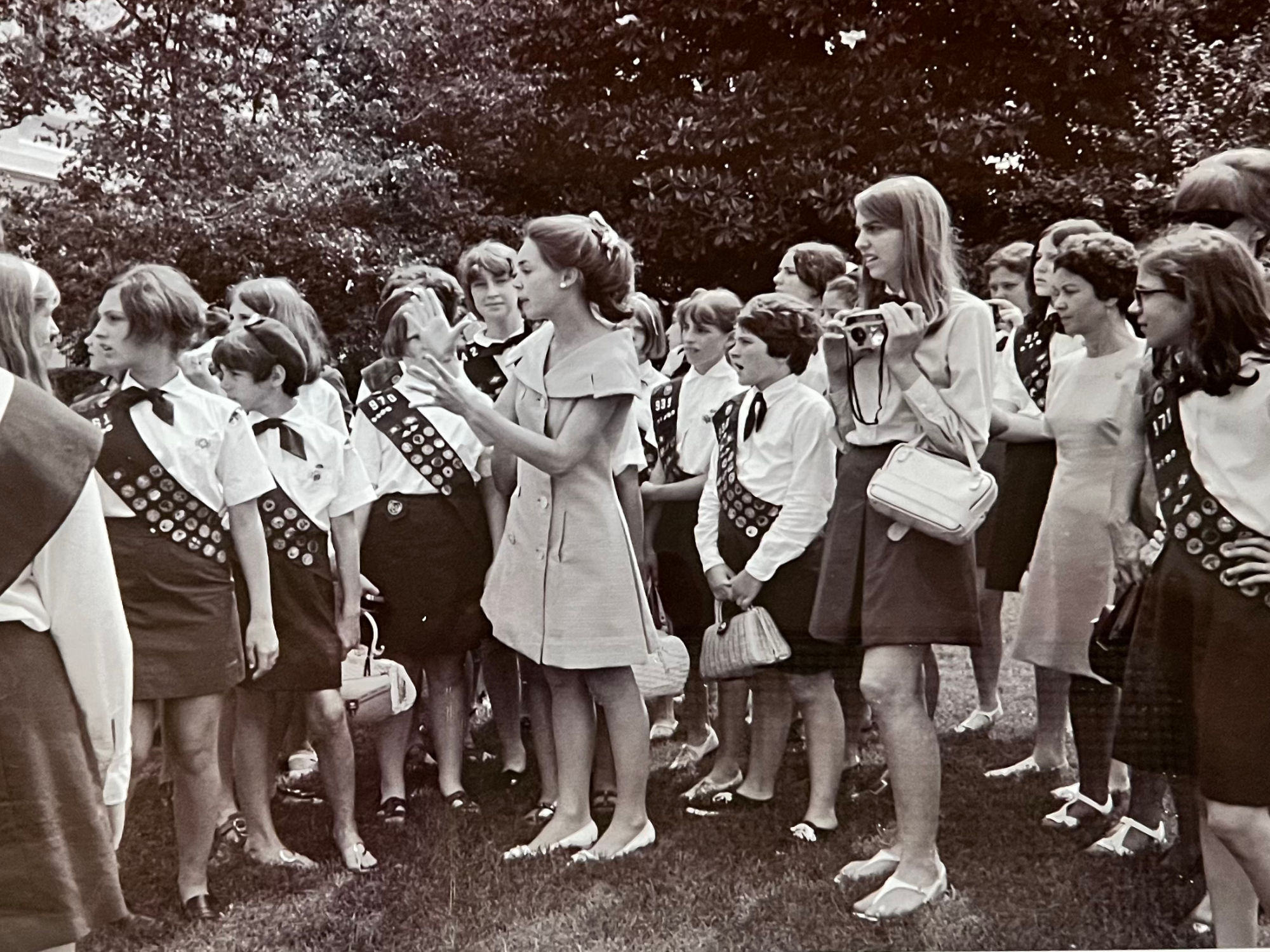 Girl Scouts Visit White House