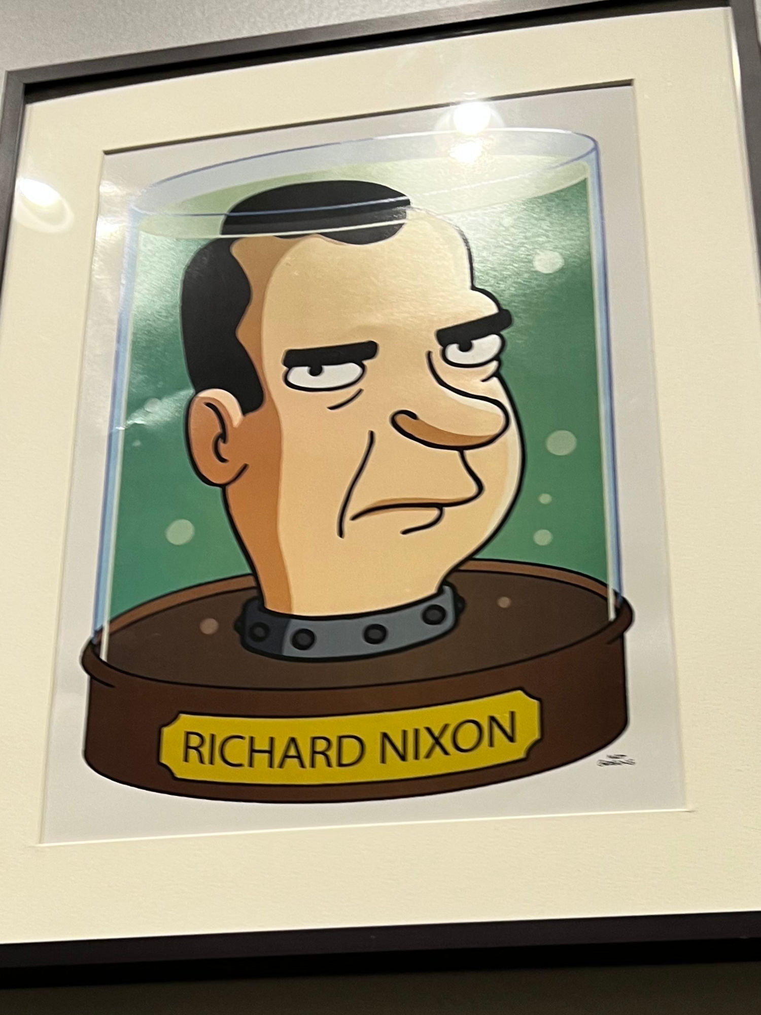 Nixon Futurama Poster