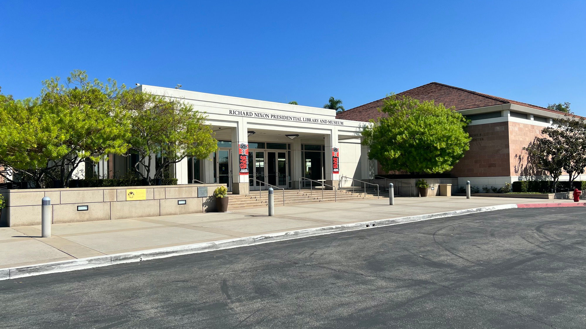 Nixon Library Entrance