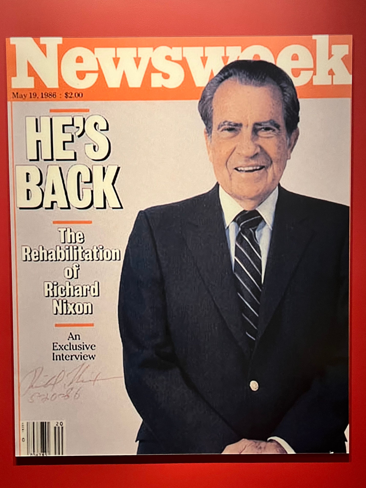 Nixon Newsweek Cover