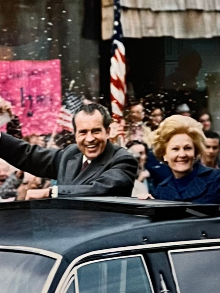 Nixon and Pat 1972