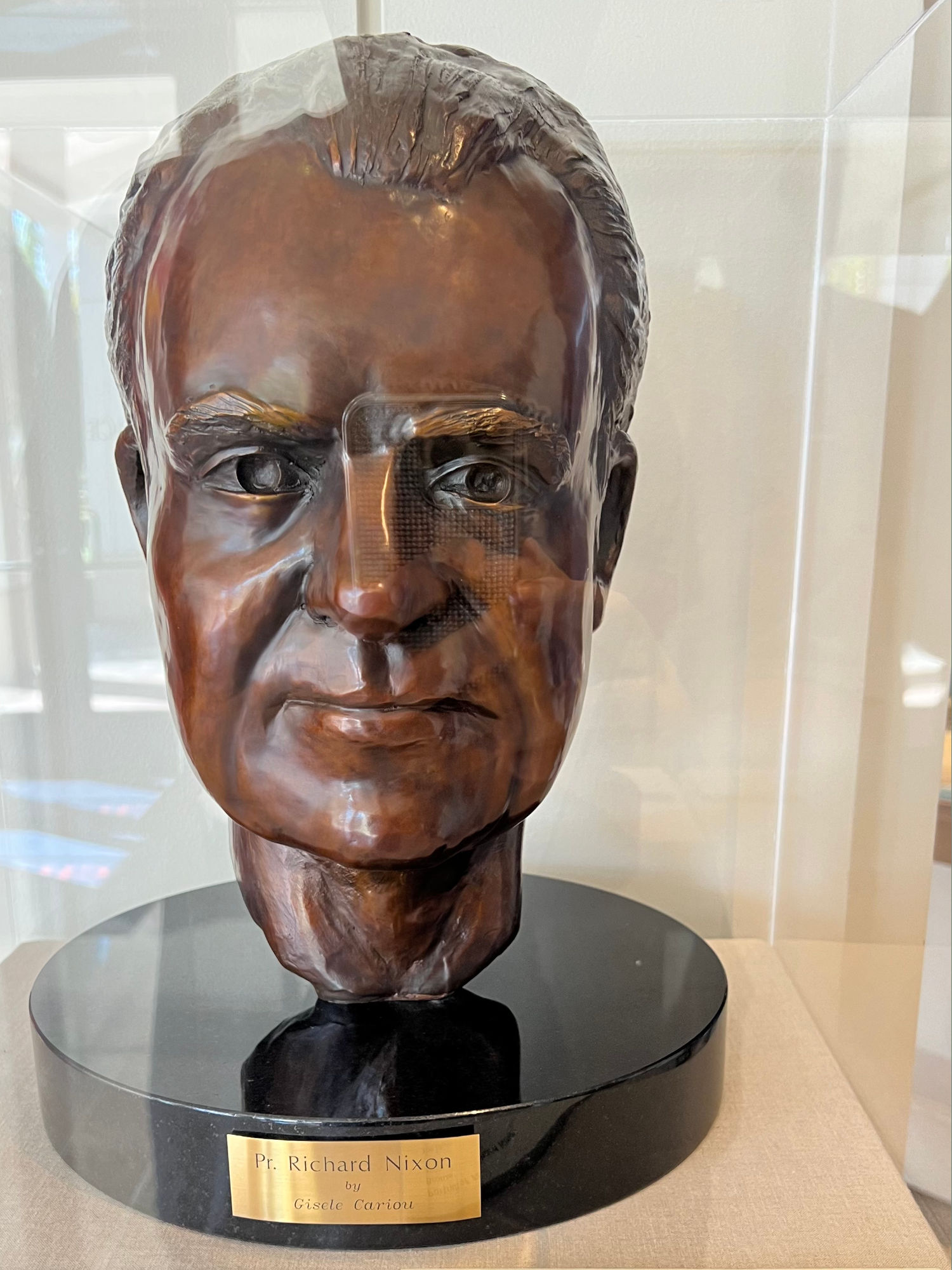 Richard Nixon Bronze Bust