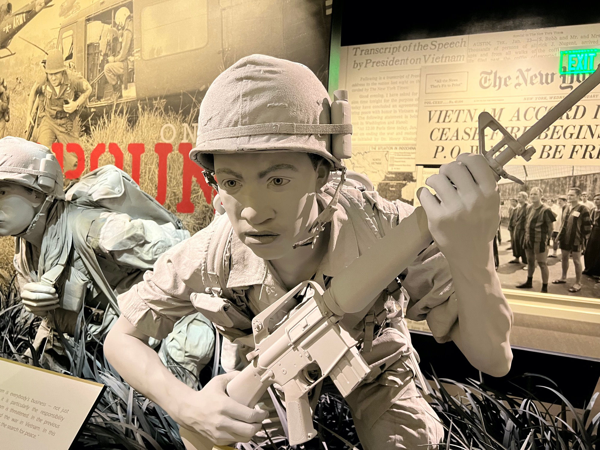 Vietnam On the Ground Soldier