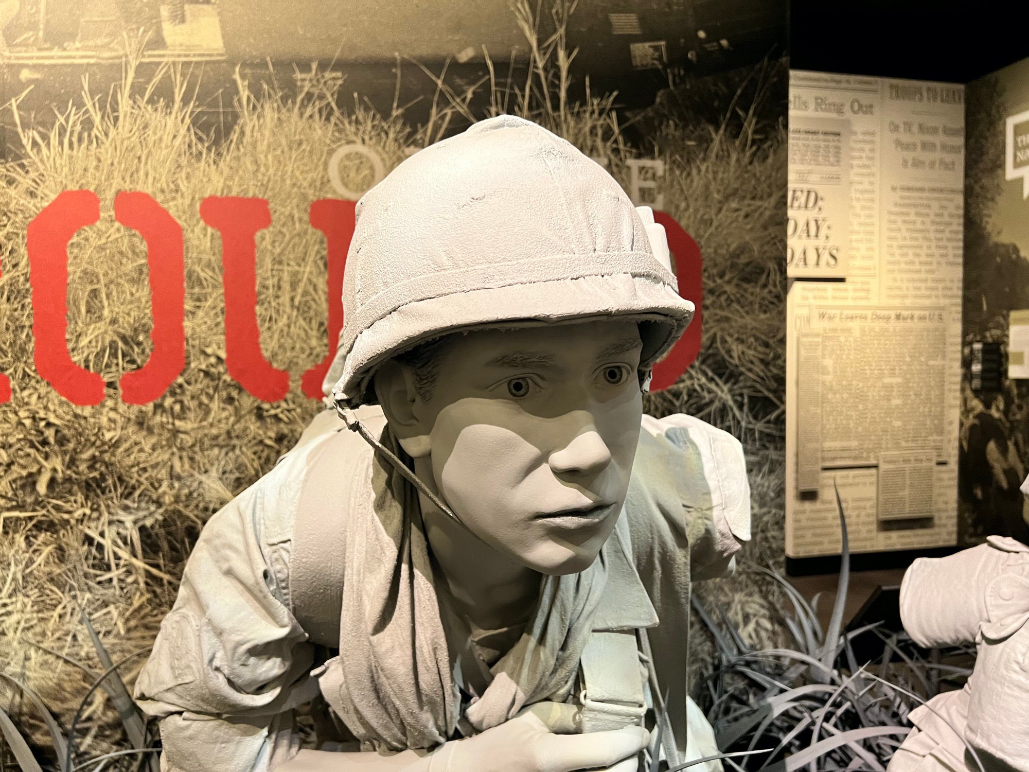 Vietnam On the Ground Soldier