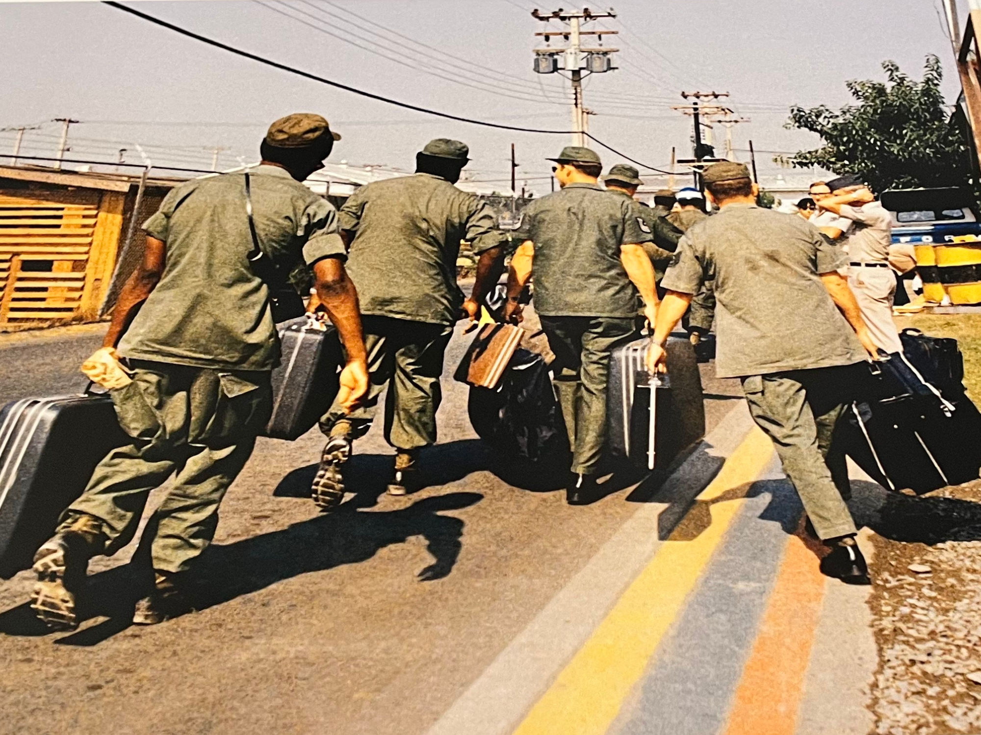 Vietnam Soldiers Depart