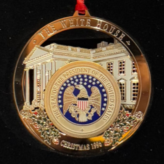 White House Christmas Ornament 1996