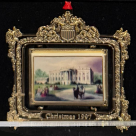 White House Christmas Ornament 1997