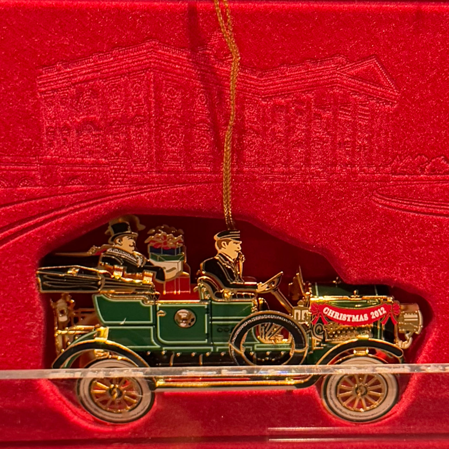 White House Christmas Ornament 2012