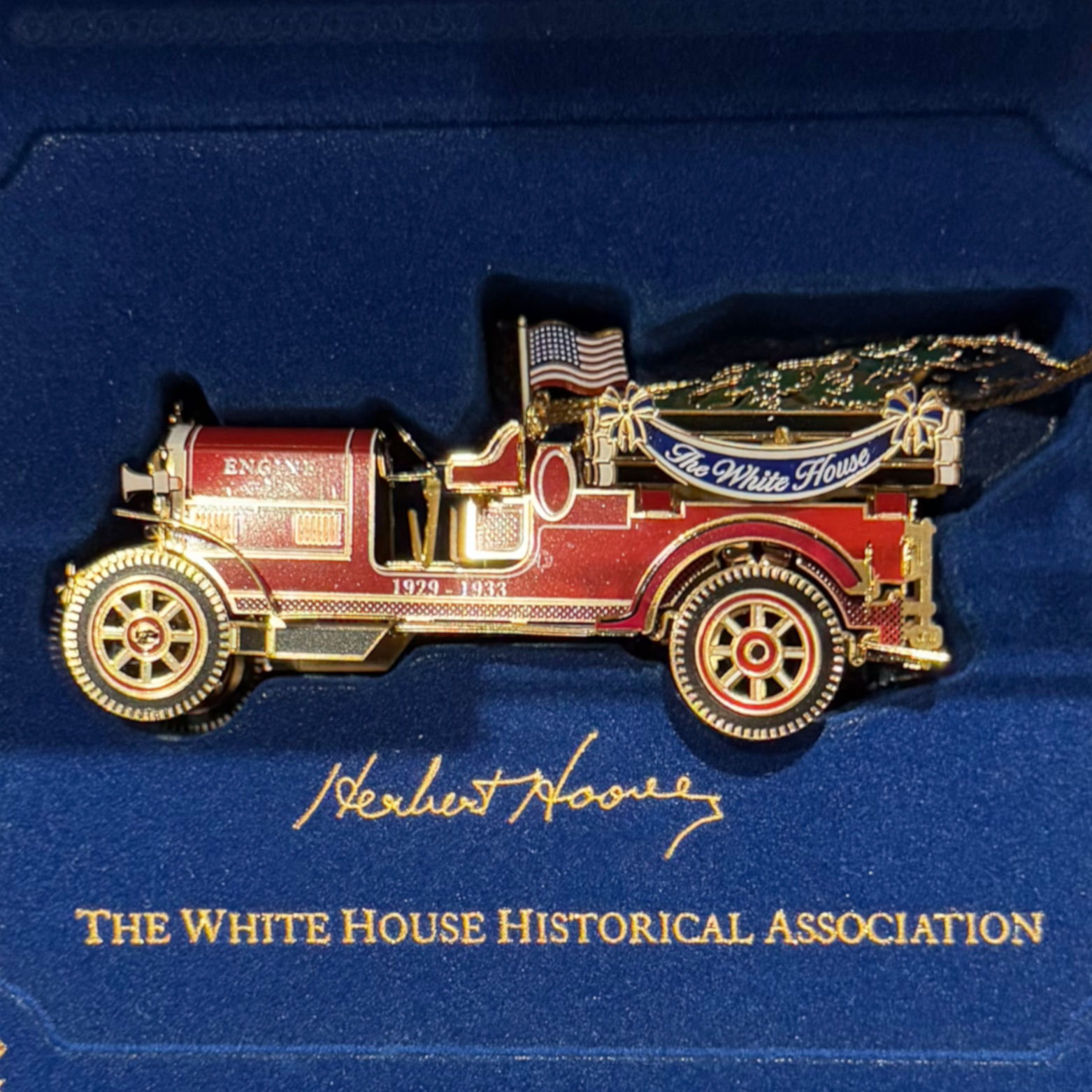 White House Christmas Ornament 2016