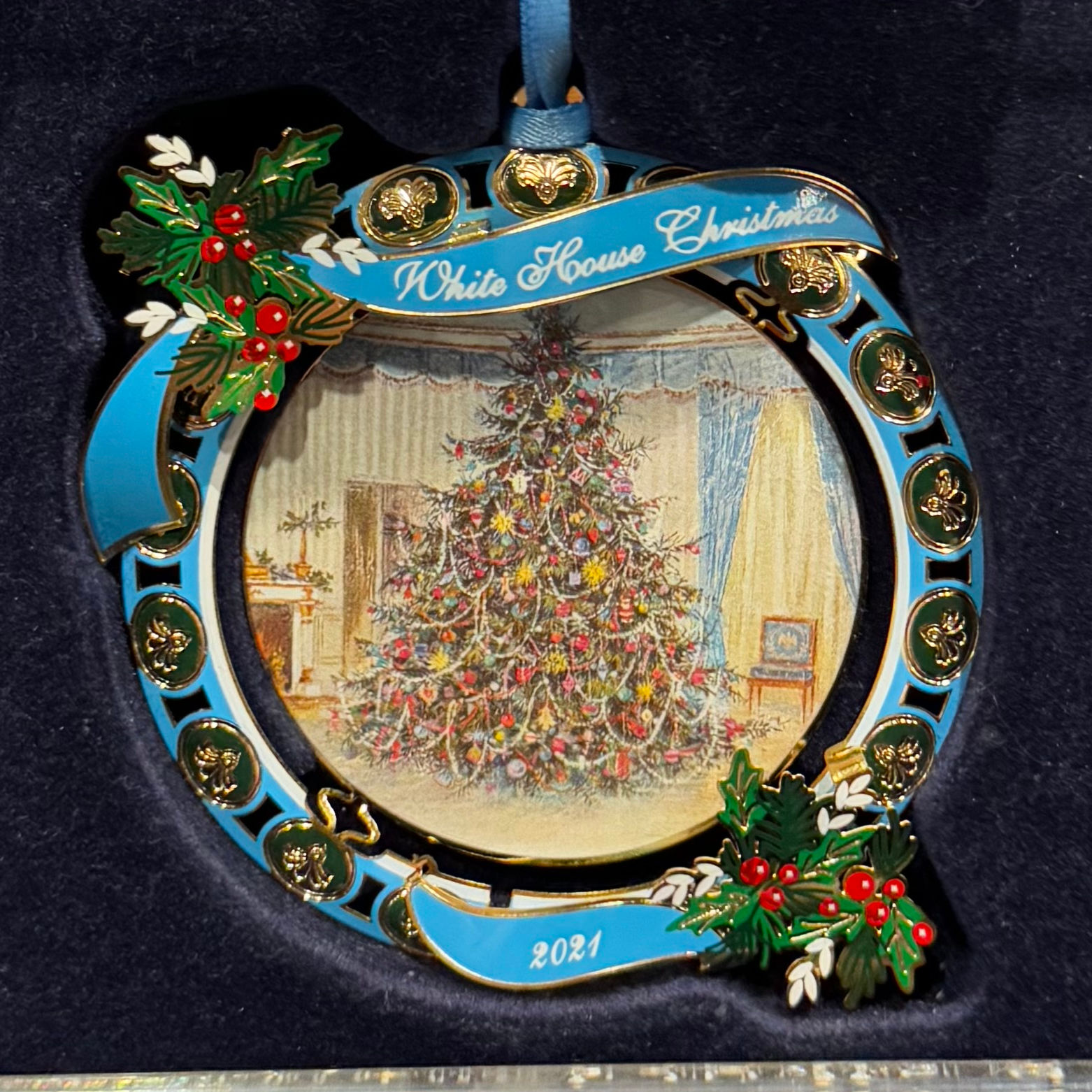 White House Christmas Ornament 2021