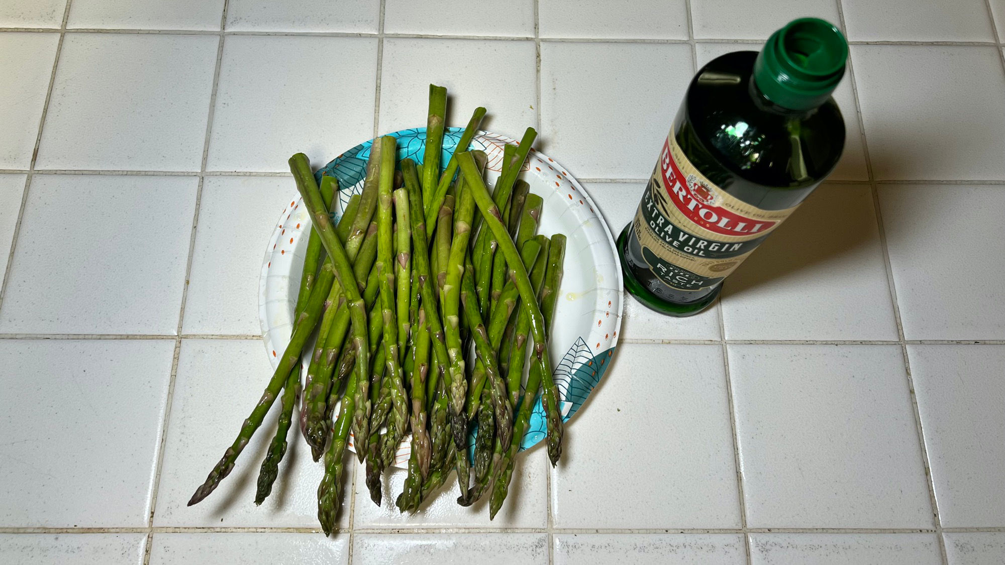 Bacon Wrapped Asparagus step1