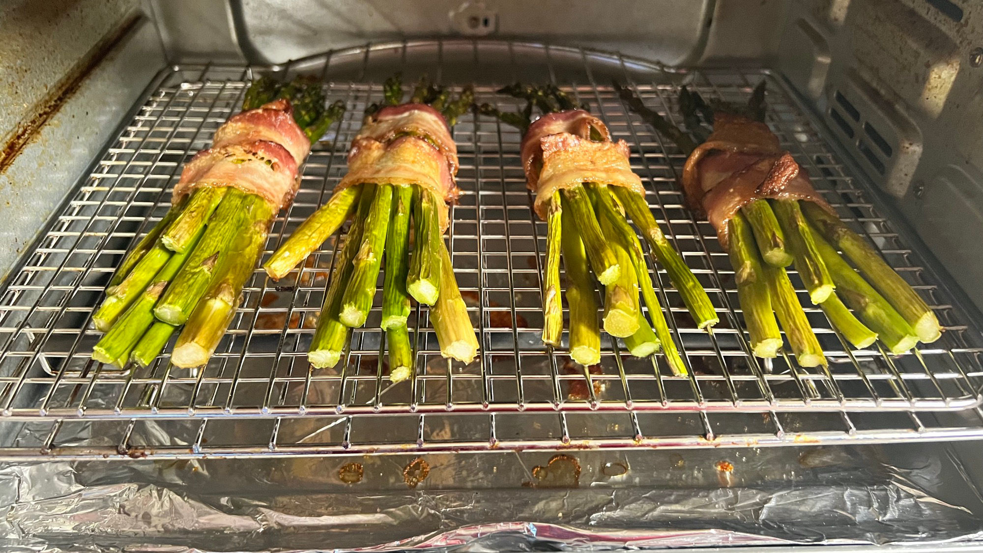 Bacon Wrapped Asparagus Ready