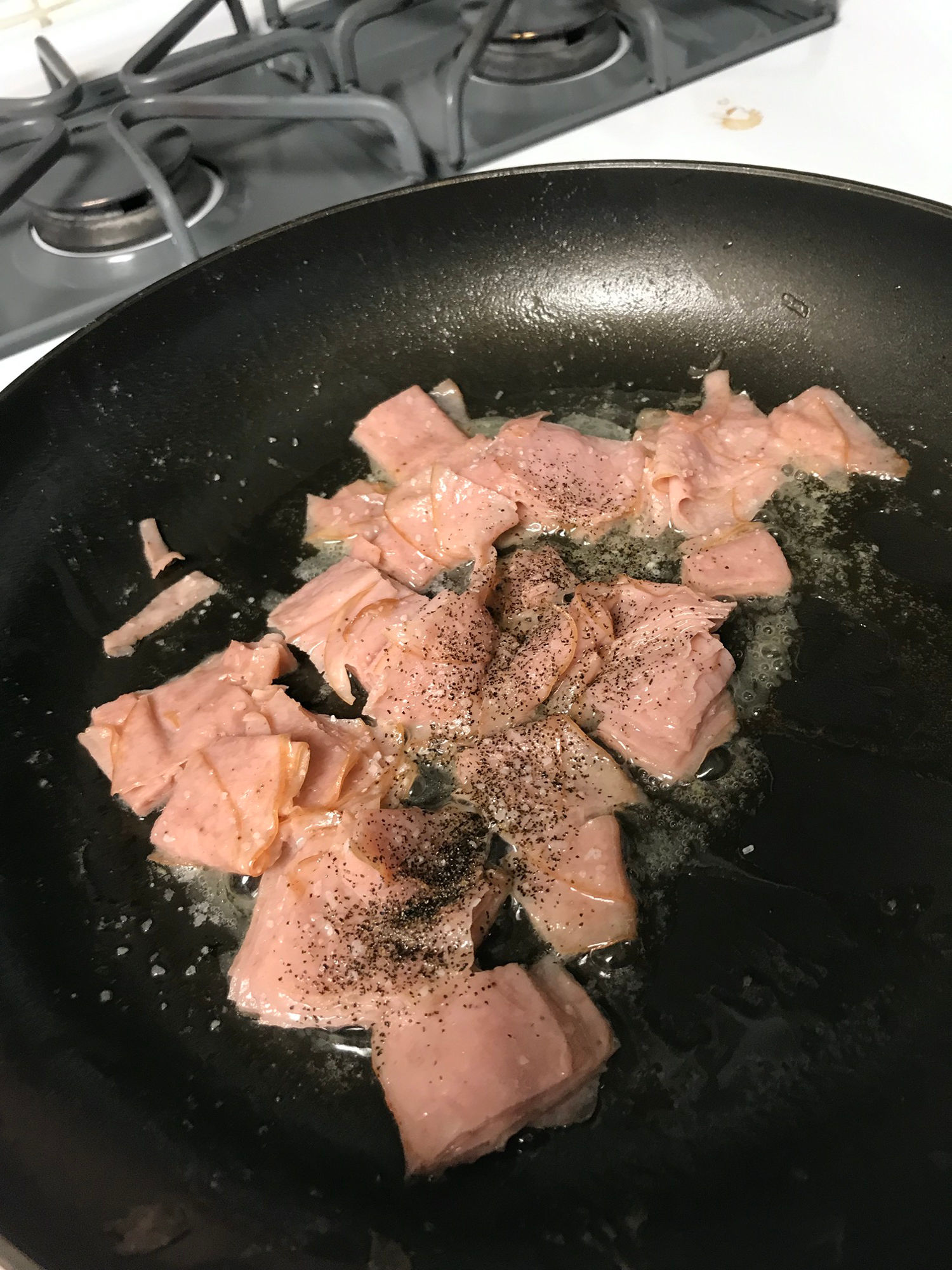 Ham-bitious Bagel step1