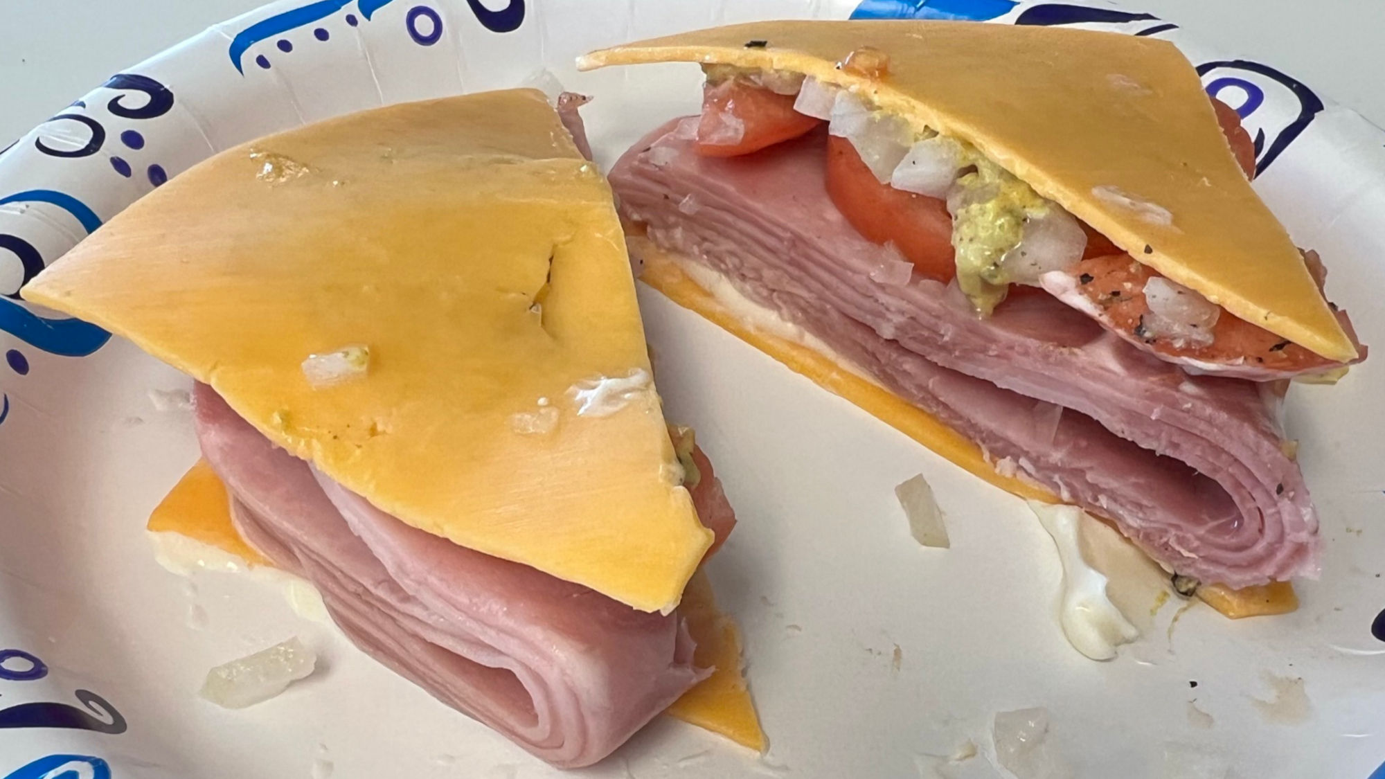 Cheesewich Ham No Lettuce