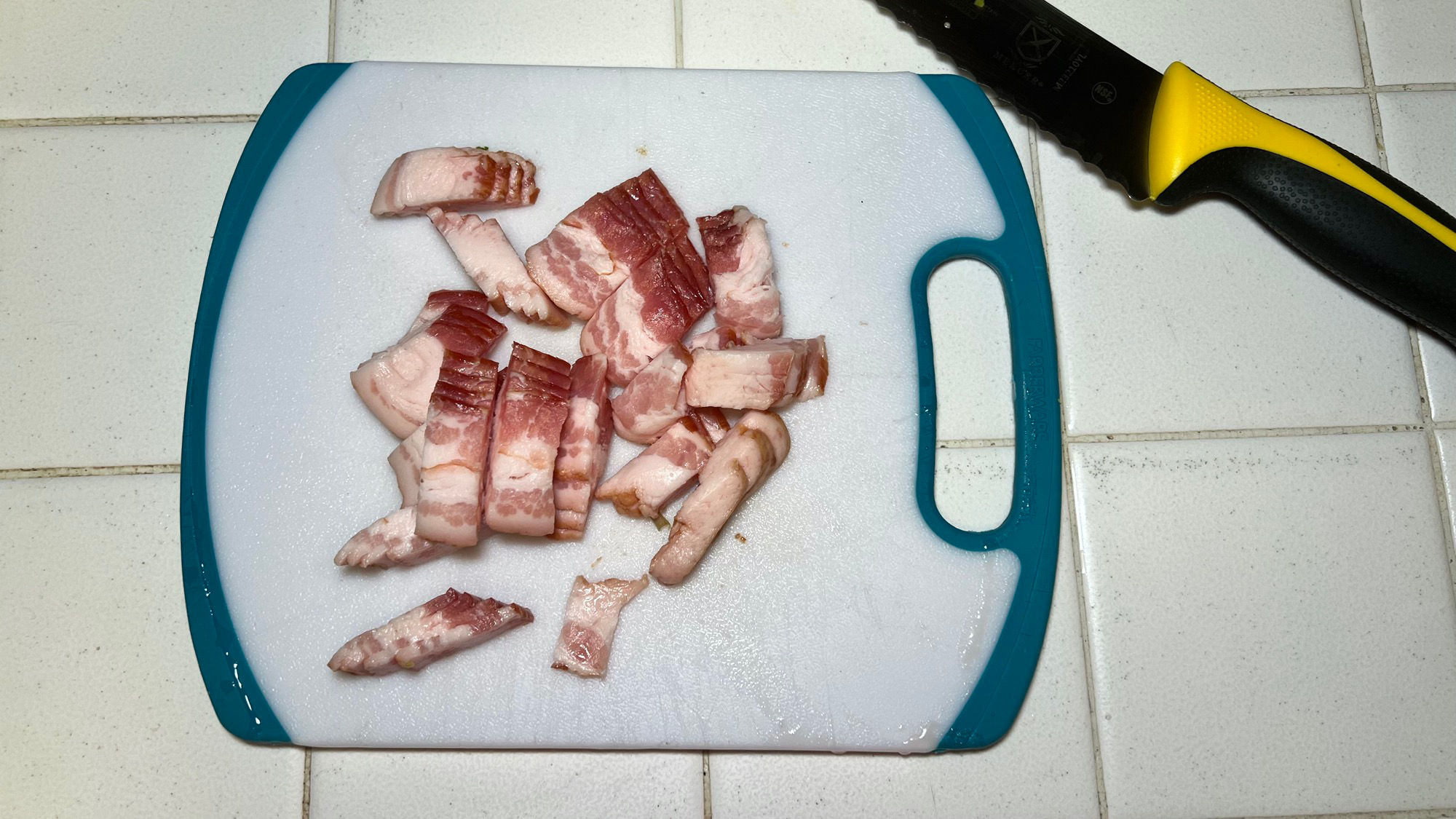 Creamy Brocoli Start Bacon