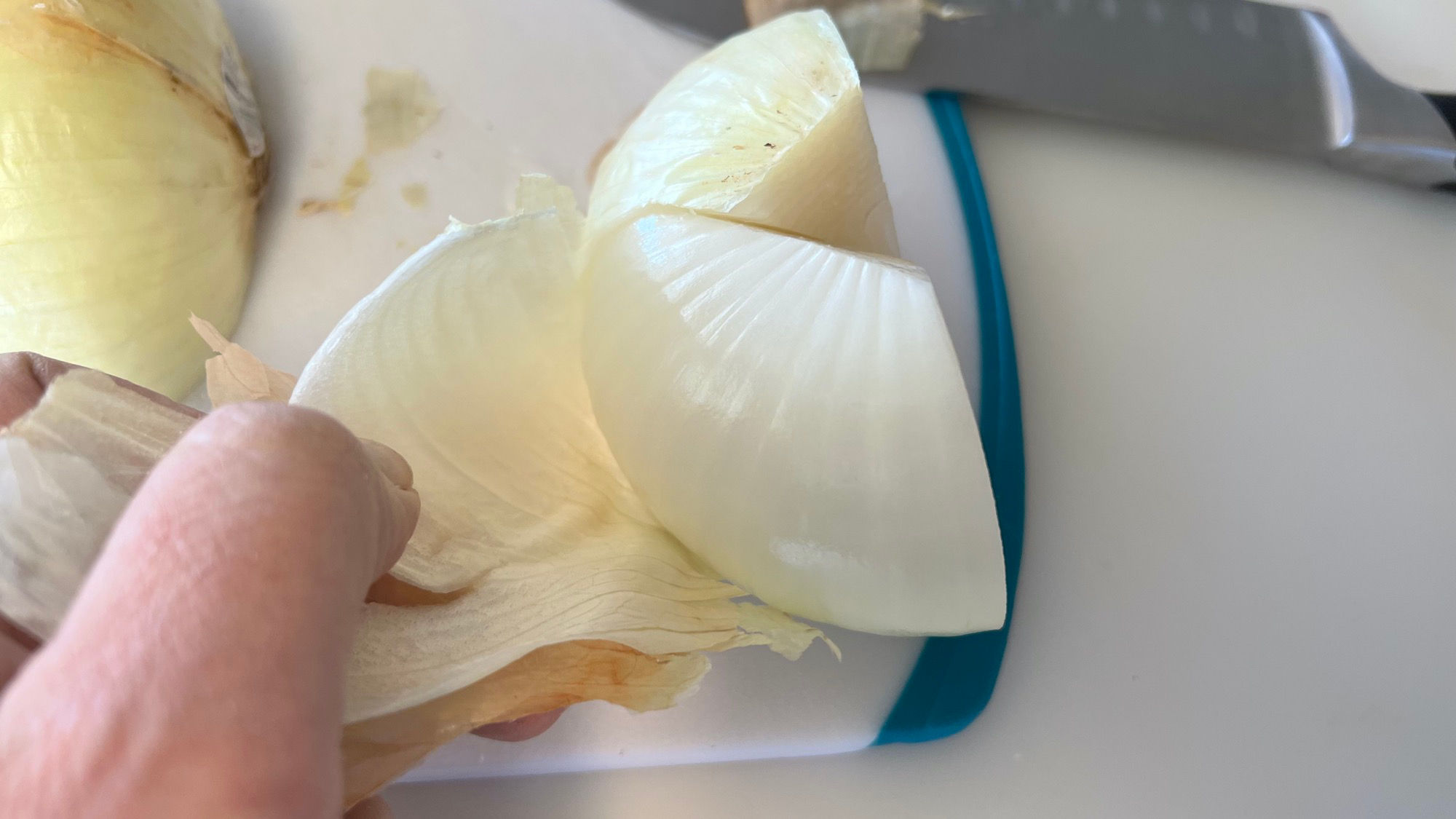 How to Slice an Onion Peel