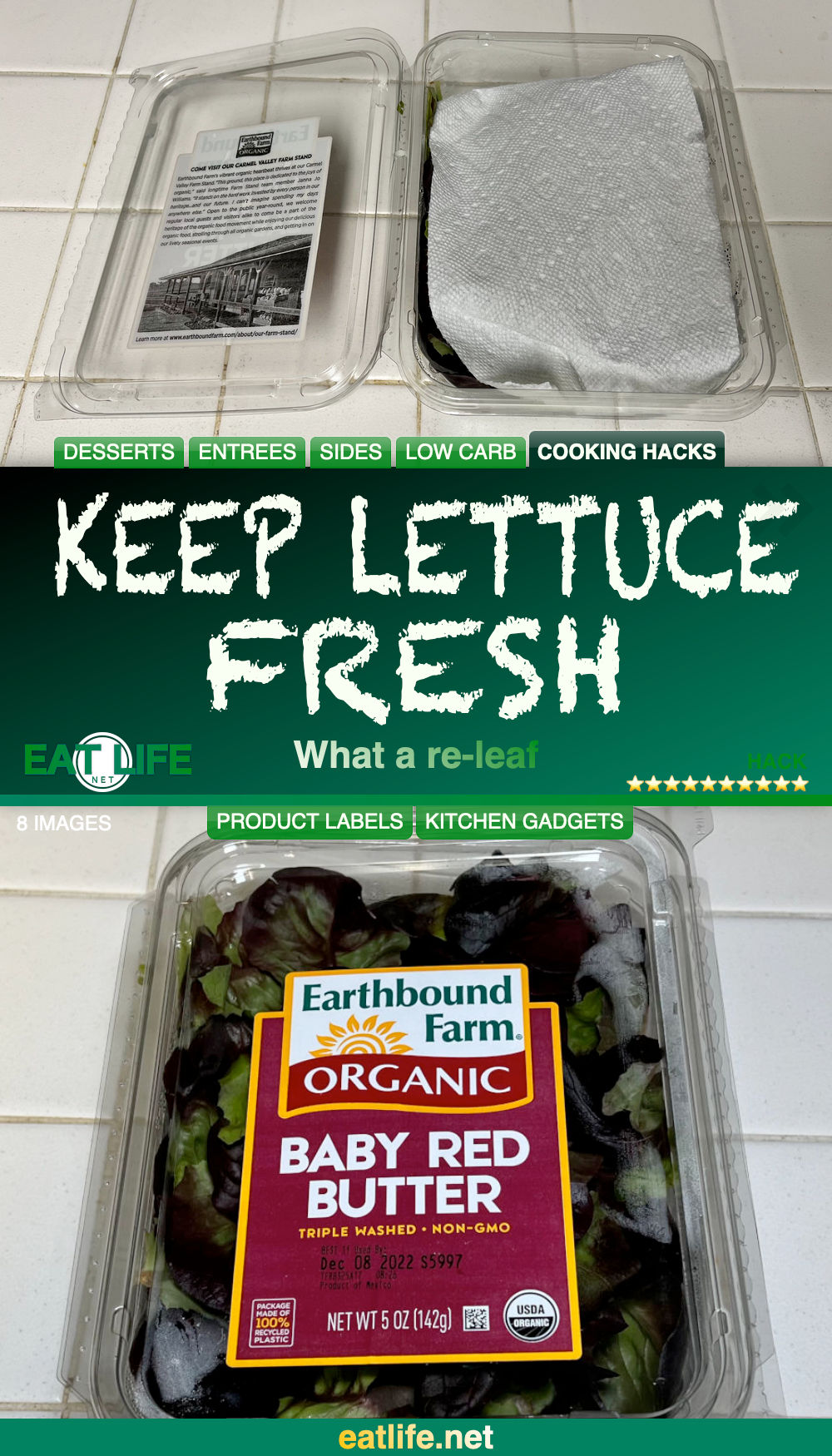Keep Lettuce Fresh Longer