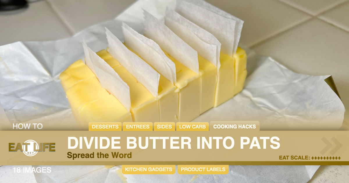 Divide Butter into Pats