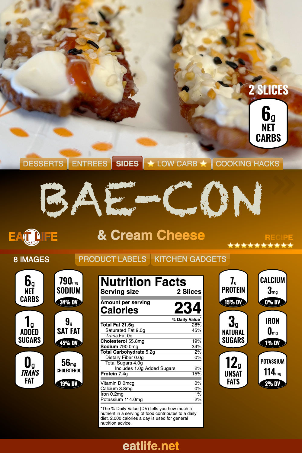 BAE-con and Cream Cheese