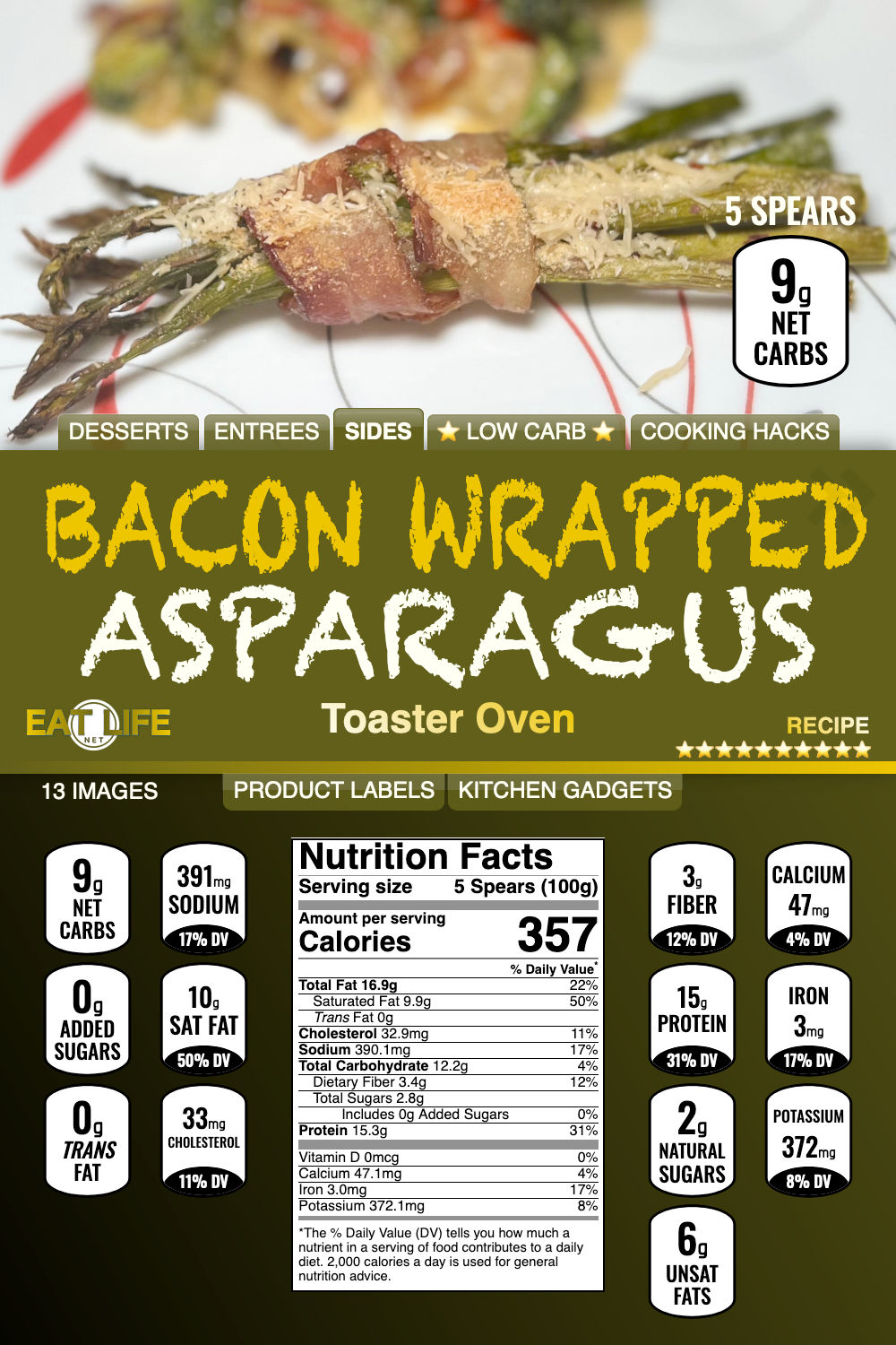 Bacon Wrapped Asparagus