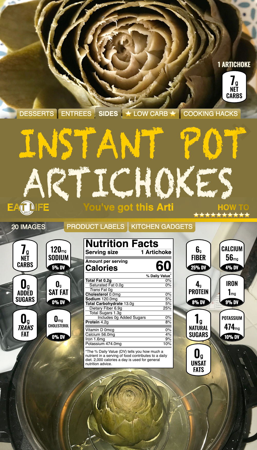 Instant Pot Artichokes