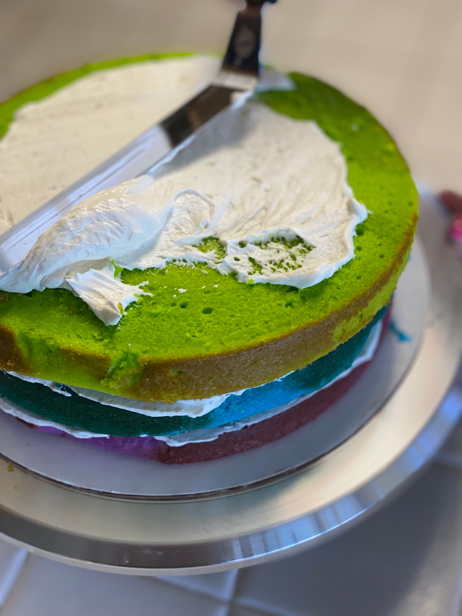 Rainbow Cake recipe step3