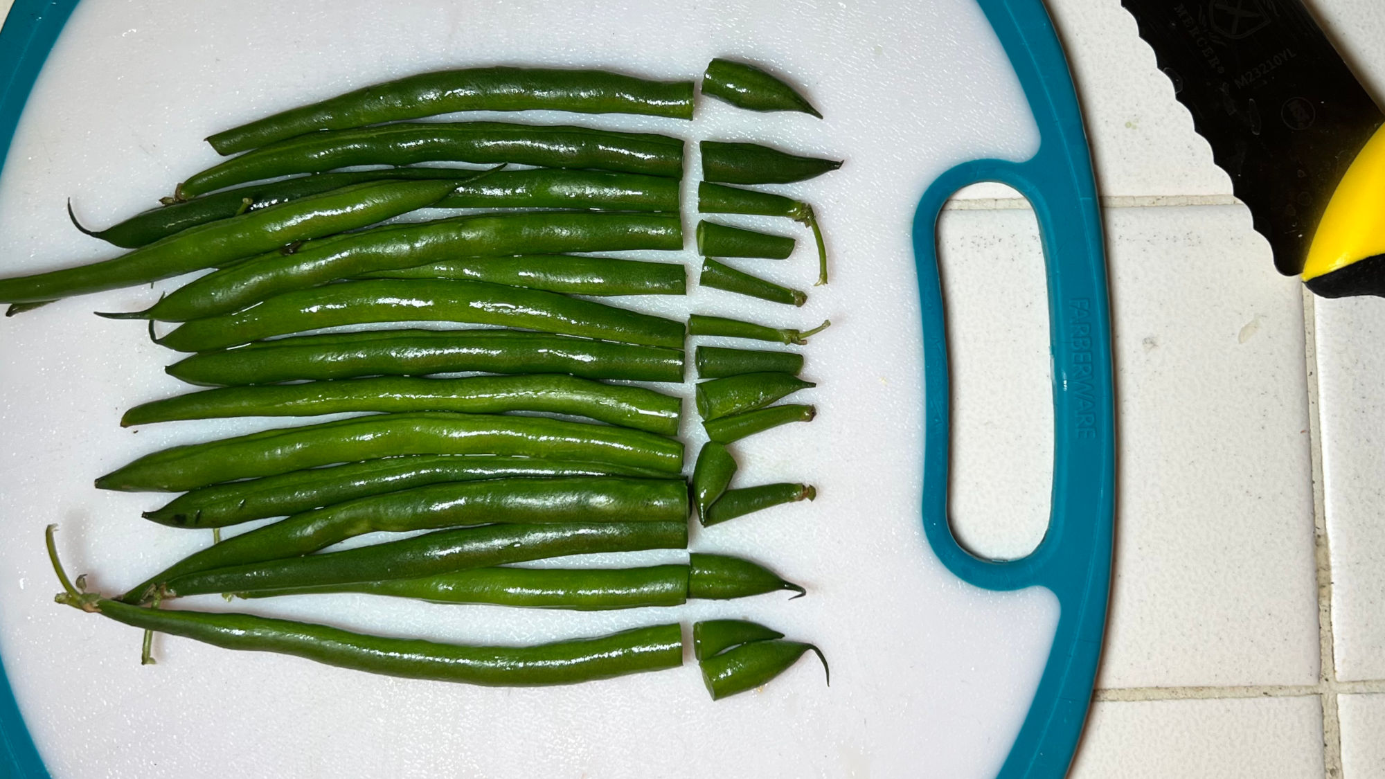 Roasted Green Beans Trim