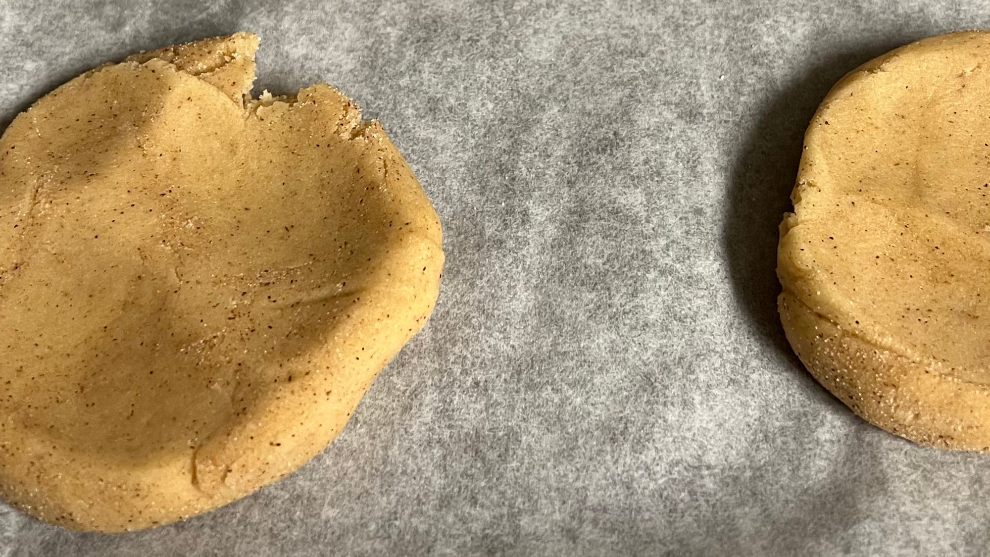 Snickerdoodle Cookies Parchment