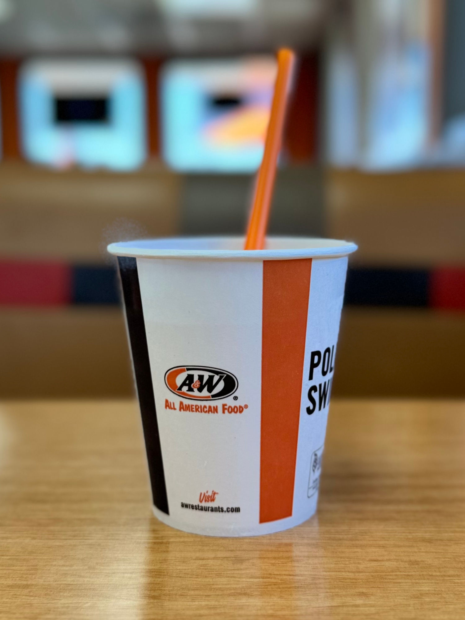 A&W Water Cup