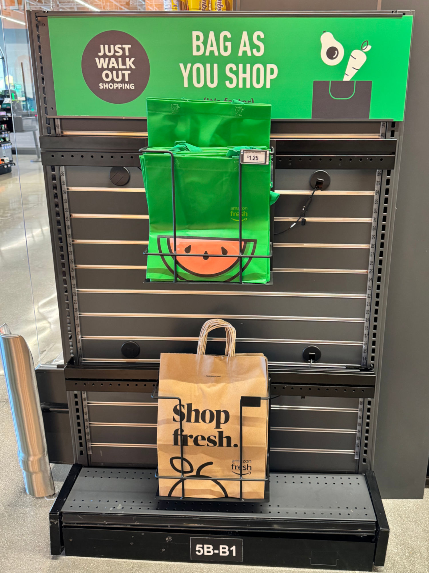 Amazon Fresh Bag as you Shop