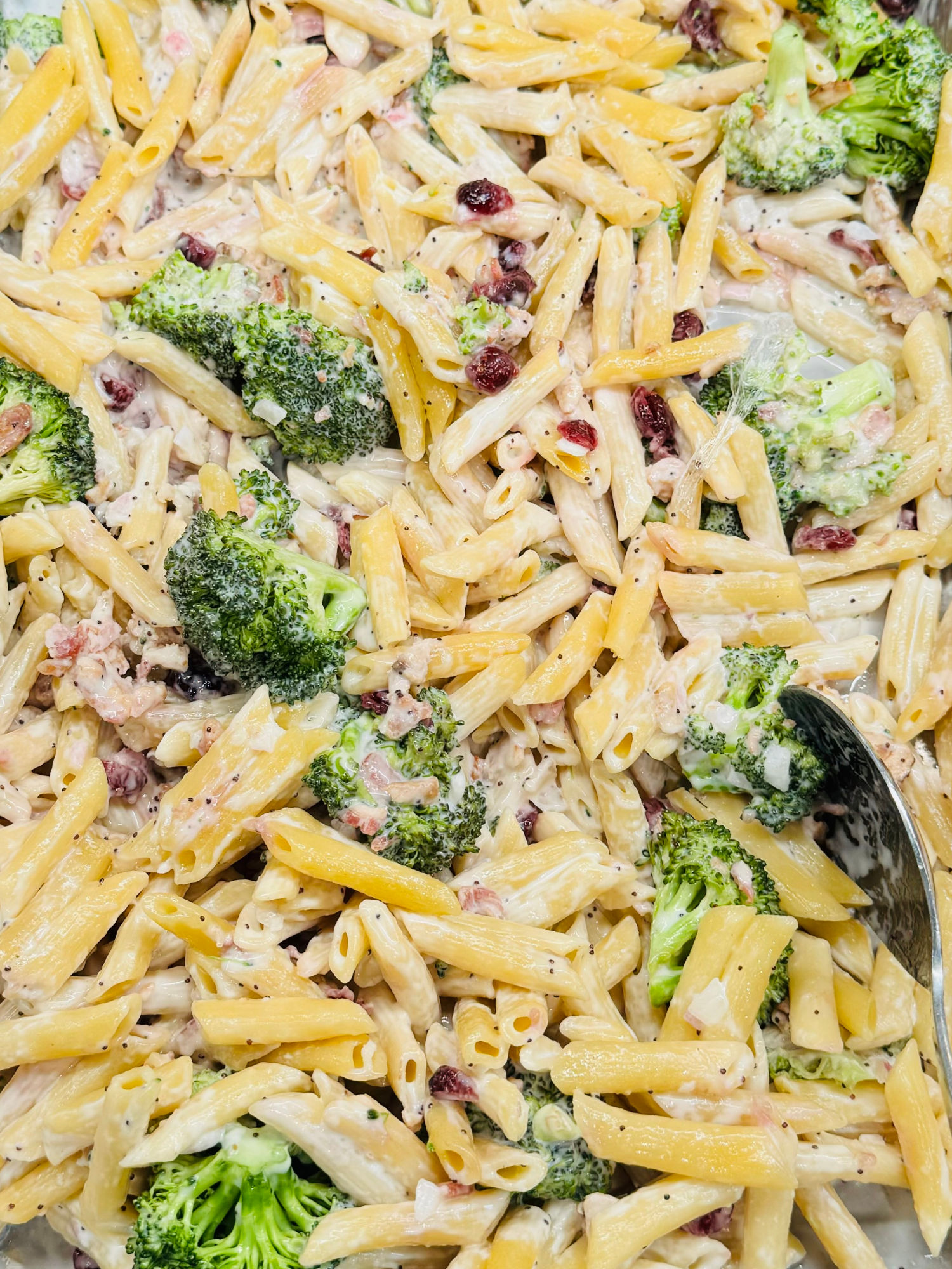 Amazon Fresh Salad Bar Broccoli Pasta Salad with Bacon