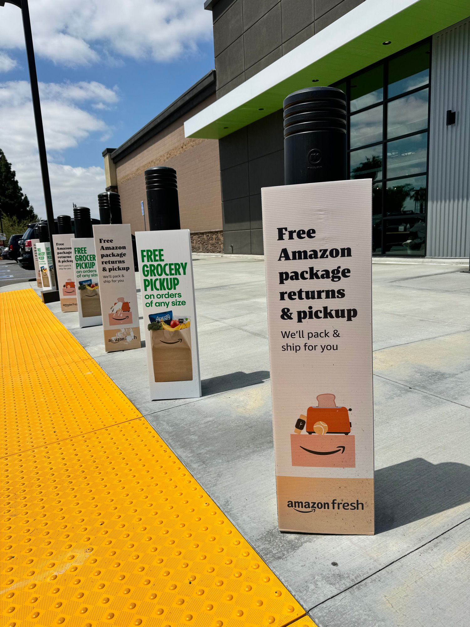 Amazon Fresh Package Returns