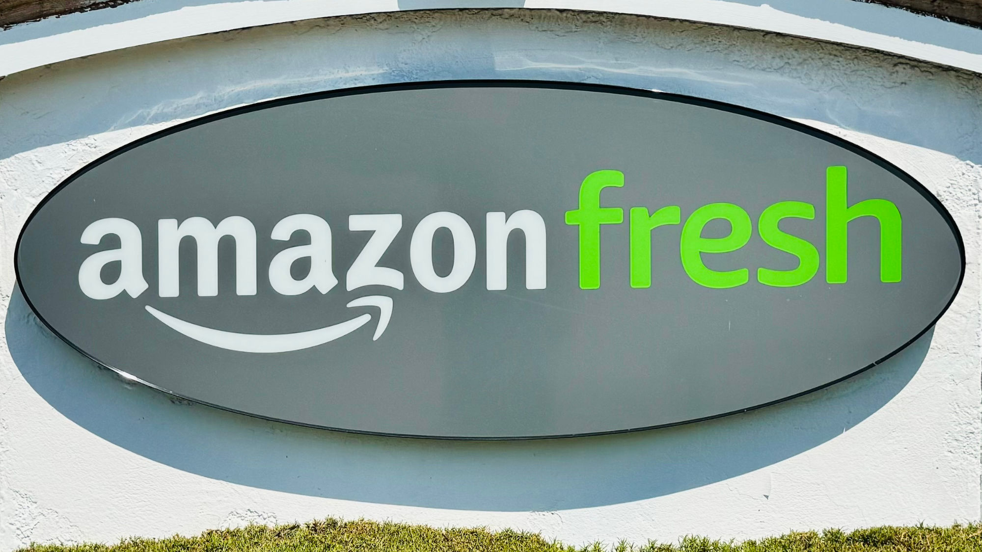 Amazon Fresh Sign