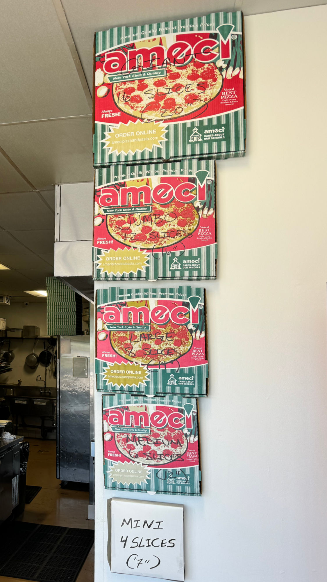 Ameci Pizza Boxes