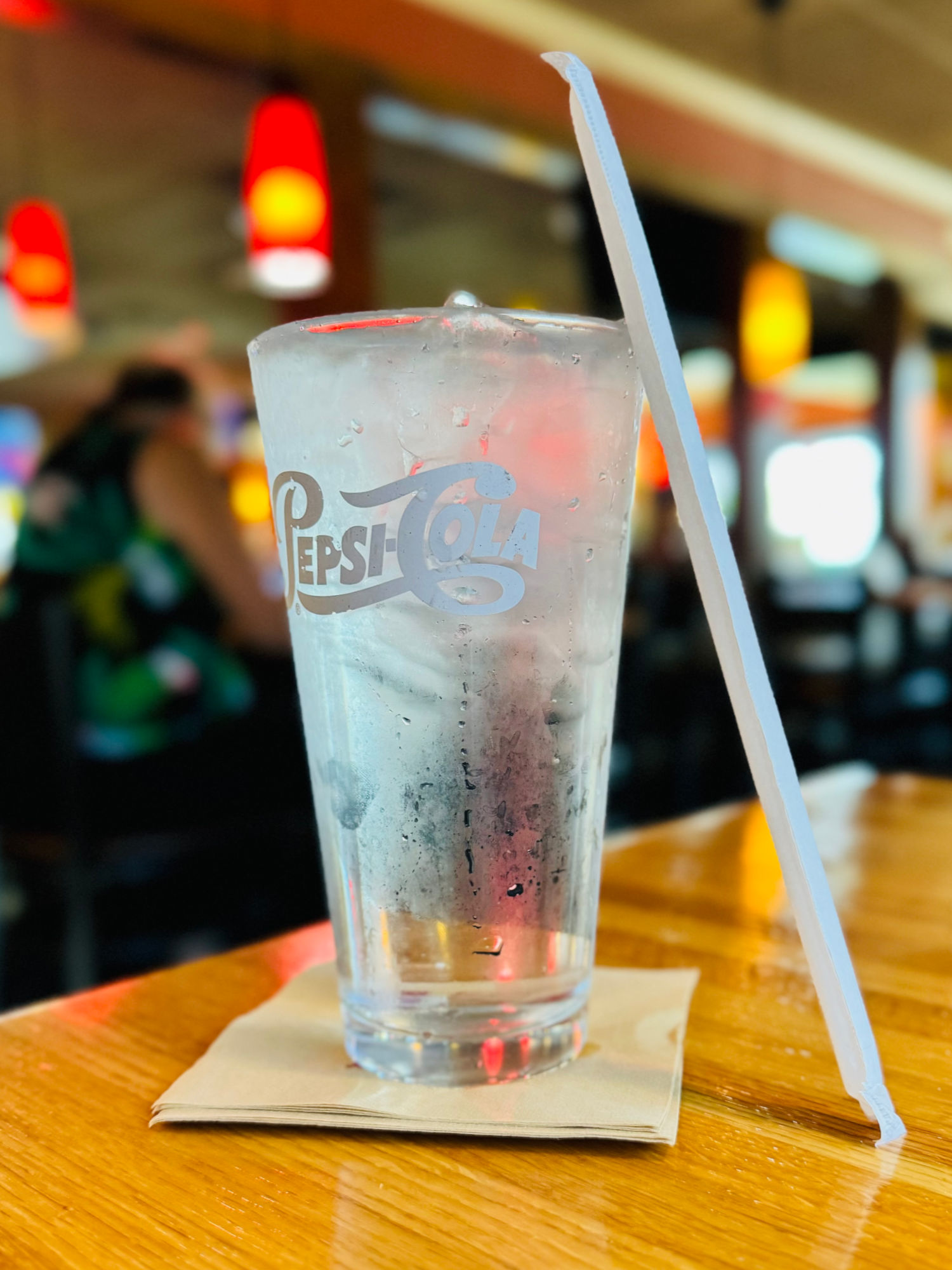 Applebee's Ice Water