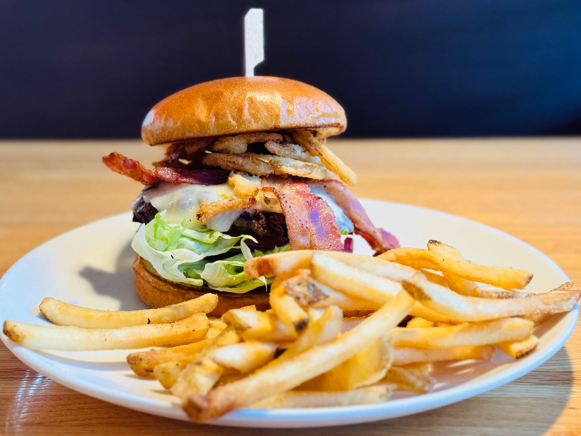 Applebee's Whisky Bacon Burger