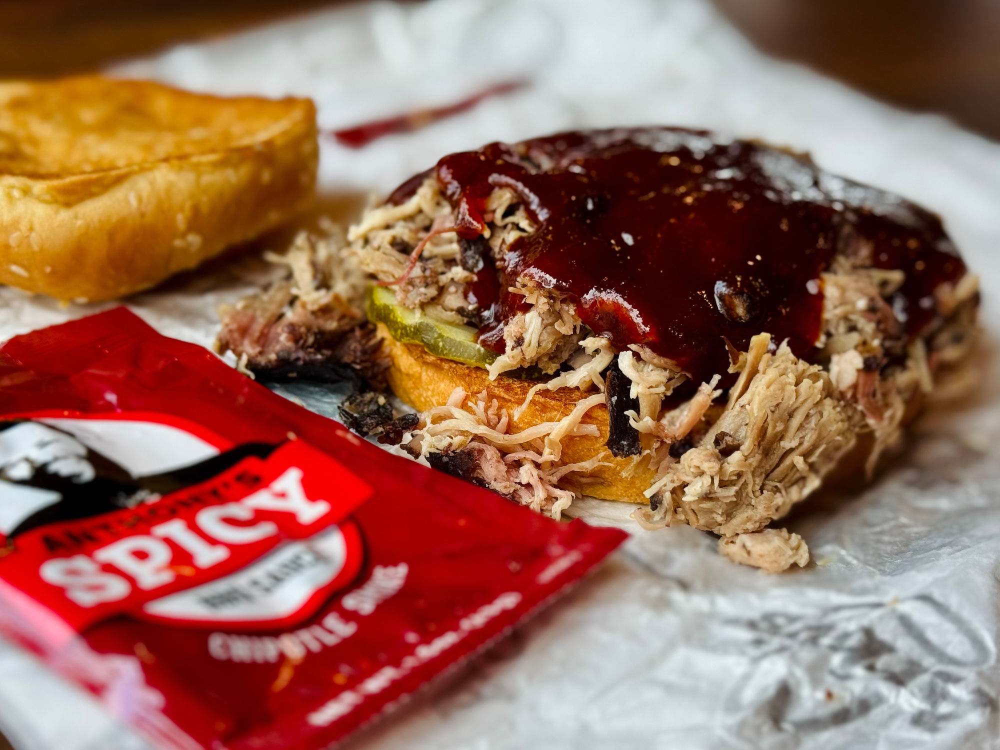 Arby's Pulled Pork Sandwich