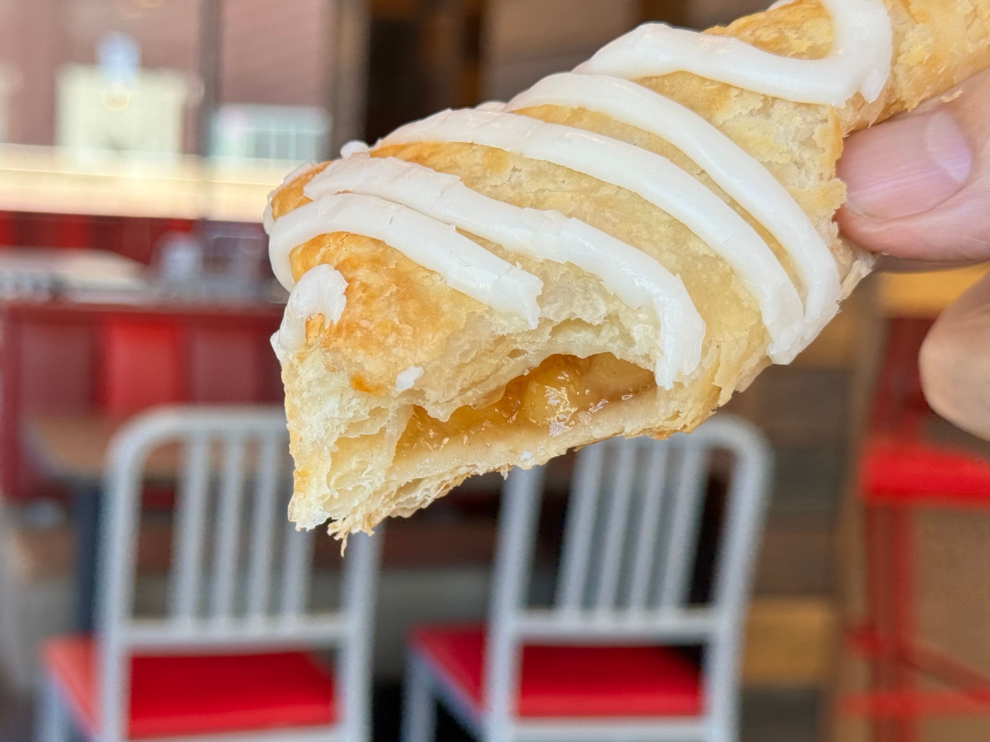Arby's Apple Turnover Inside