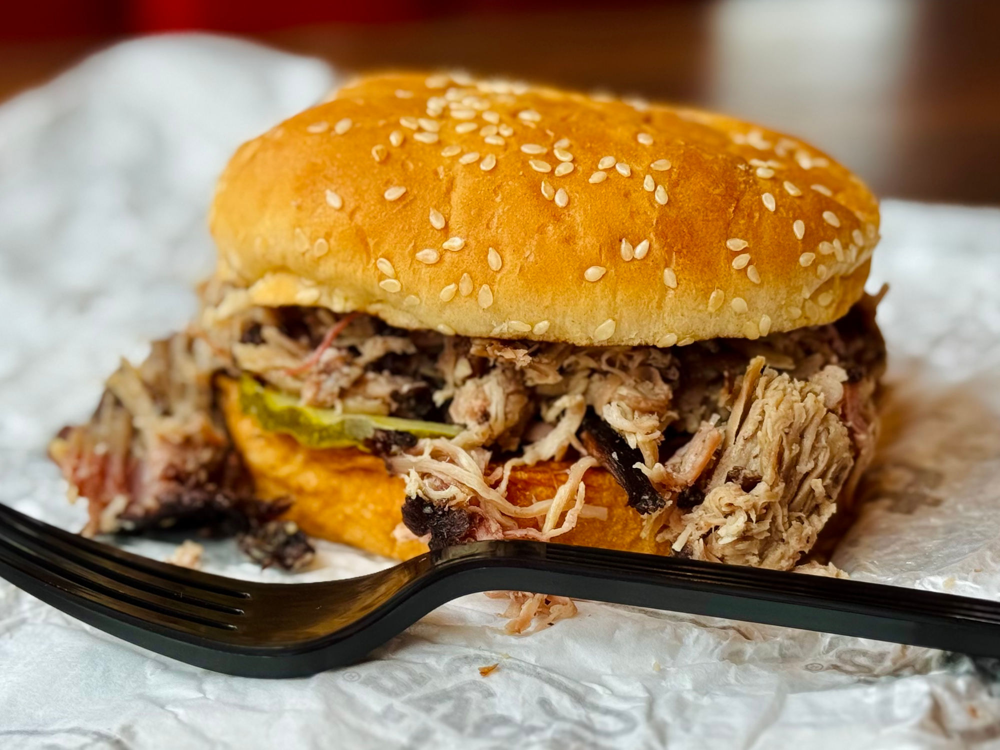 Arby's Pulled Pork Sandwich