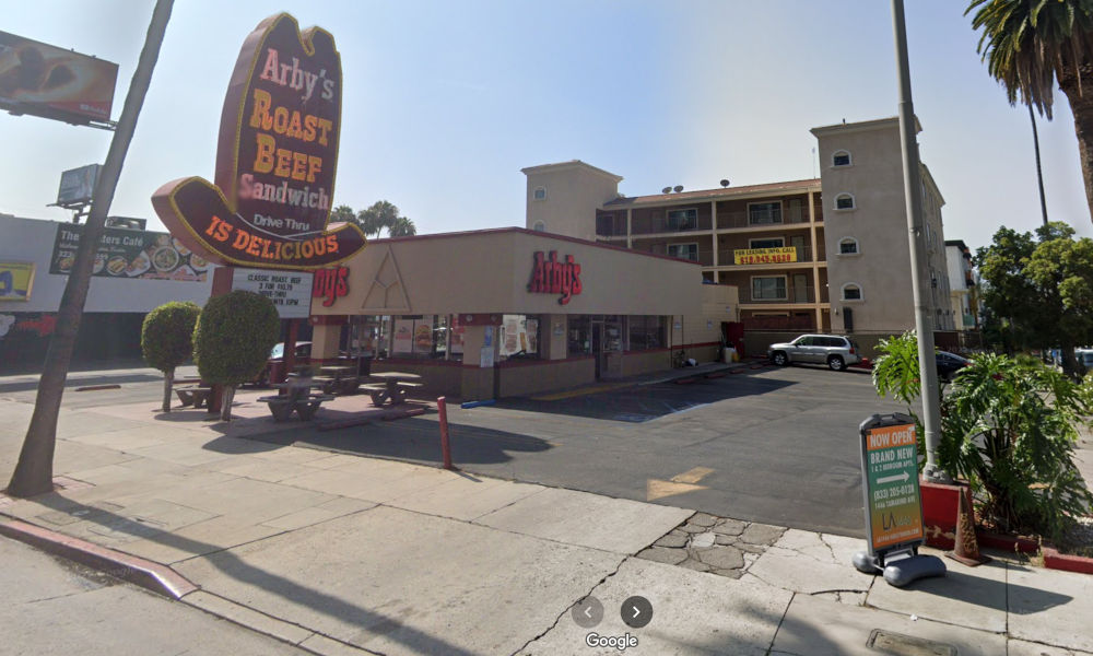 Arby's Sunset Blvd Hollywood Google Maps