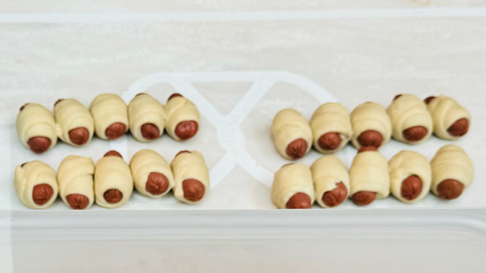 Auntie Anne's Mini Pretzel Dogs Wrapped