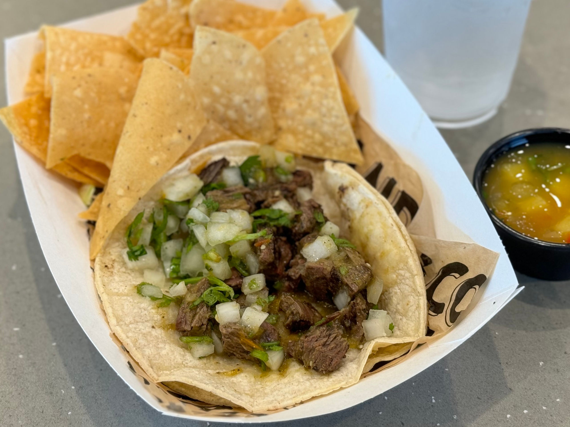 Baja Fresh Baja Steak Taco