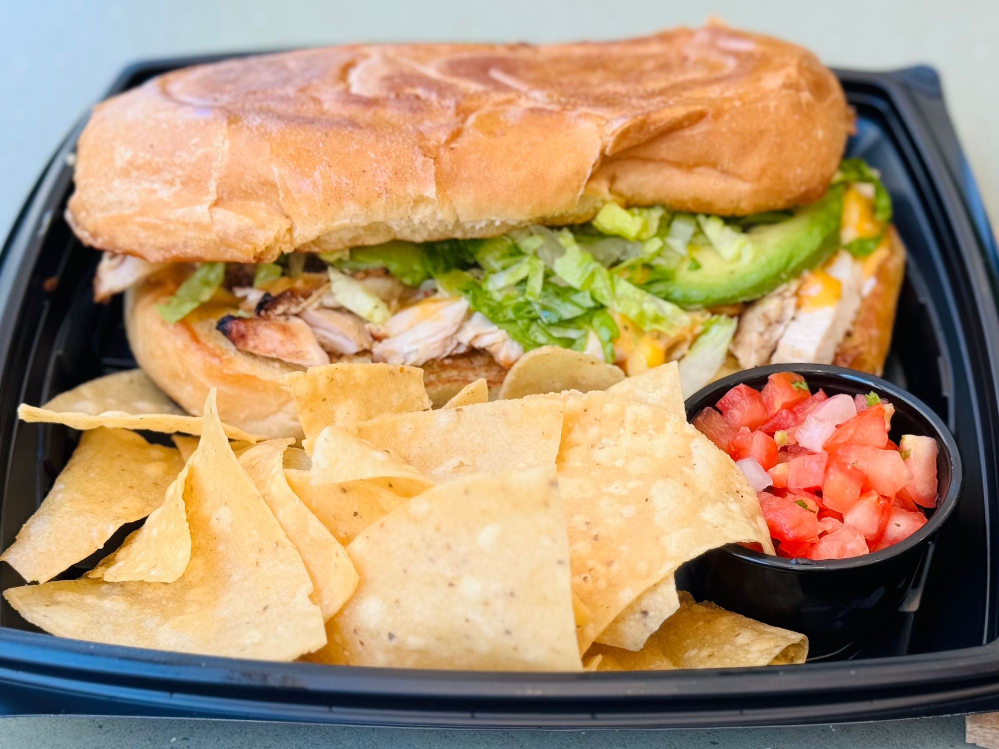 Baja Fresh Chicken Torta